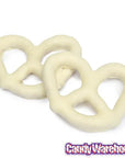 Asher's White Chocolate Covered Pretzels: 7LB Box