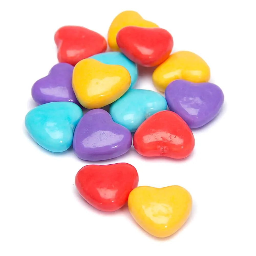 Assorted Pastels Candy Hearts: 2LB Bag