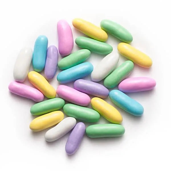 Assorted Pastels Licorice Candy Bites: 5LB Bag