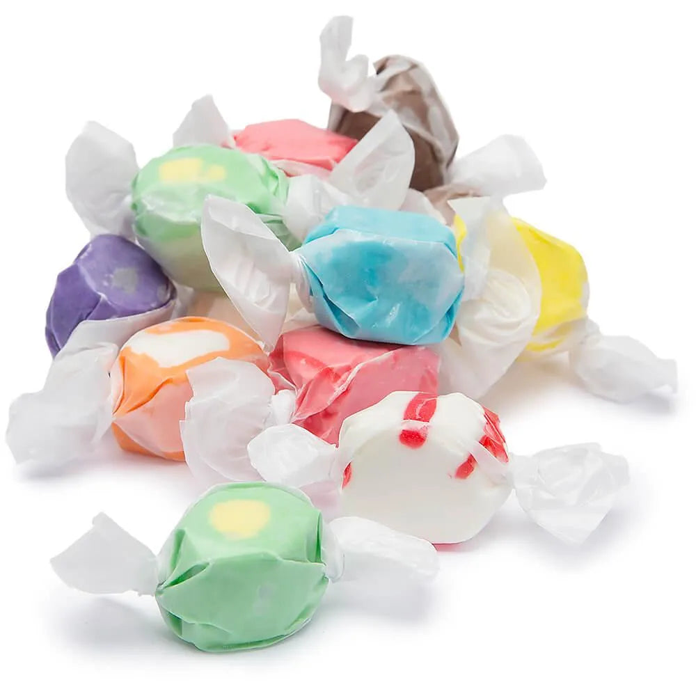 Assorted Salt Water Taffy Candy: 3LB Bag