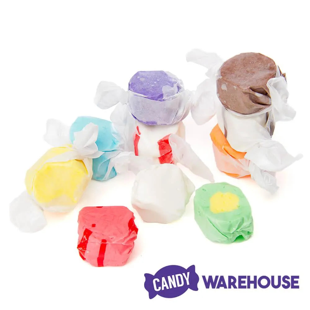 Assorted Salt Water Taffy Candy: 3LB Bag