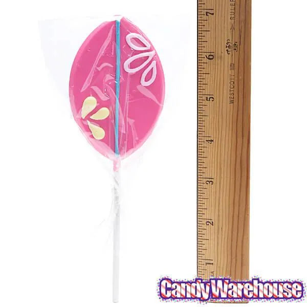 Assorted Surfboard Hard Candy Lollipops: 12-Piece Pack