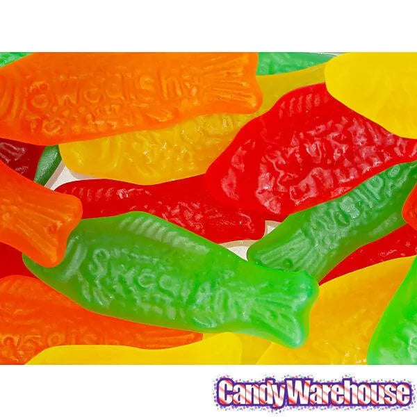 Assorted Swedish Fish Candy 3.5-Ounce Packs: 12-Piece Box