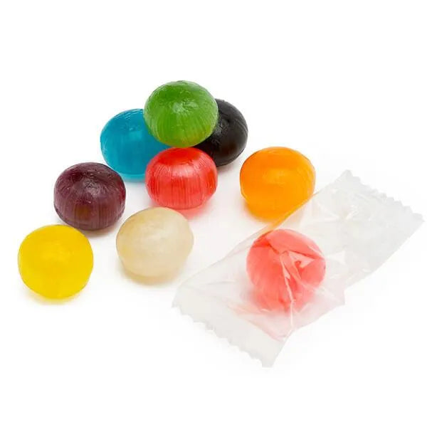 Assorted Wrapped Hard Candy Orbs: 1000-Piece Case