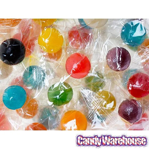 Assorted Wrapped Hard Candy Orbs: 1000-Piece Case