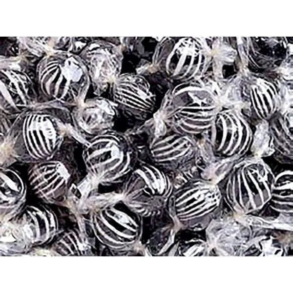 Atkinson Black Licorice Hard Candy Balls: 5LB Bag