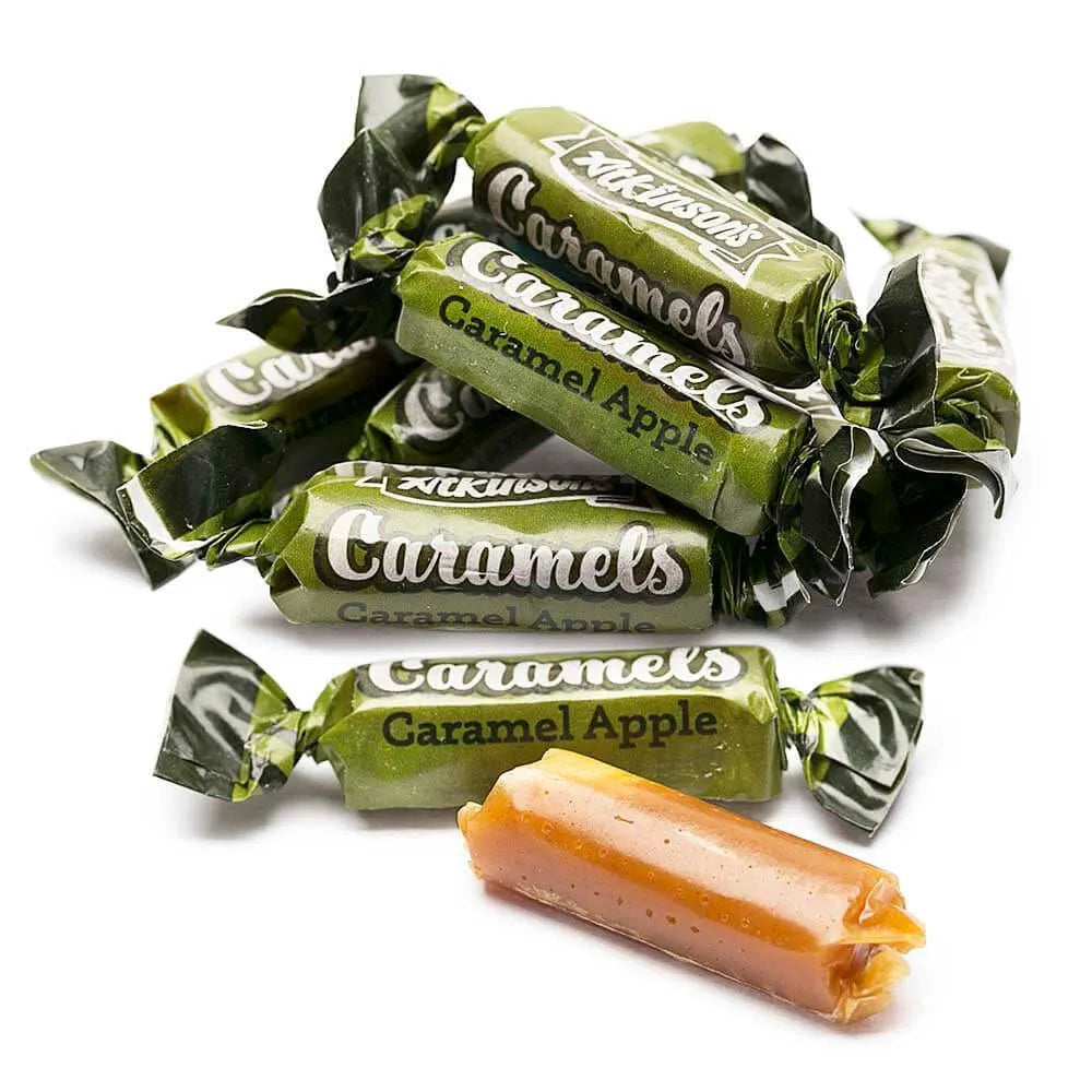 Atkinson Caramels - Caramel Apple Candy: 10-Ounce Bag