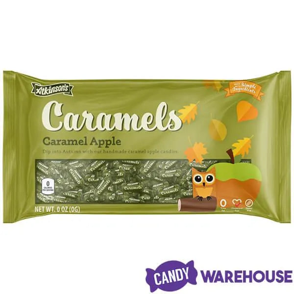 Atkinson Caramels - Caramel Apple Candy: 10-Ounce Bag