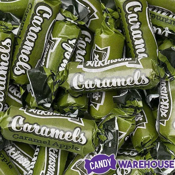 Atkinson Caramels - Caramel Apple Candy: 10-Ounce Bag