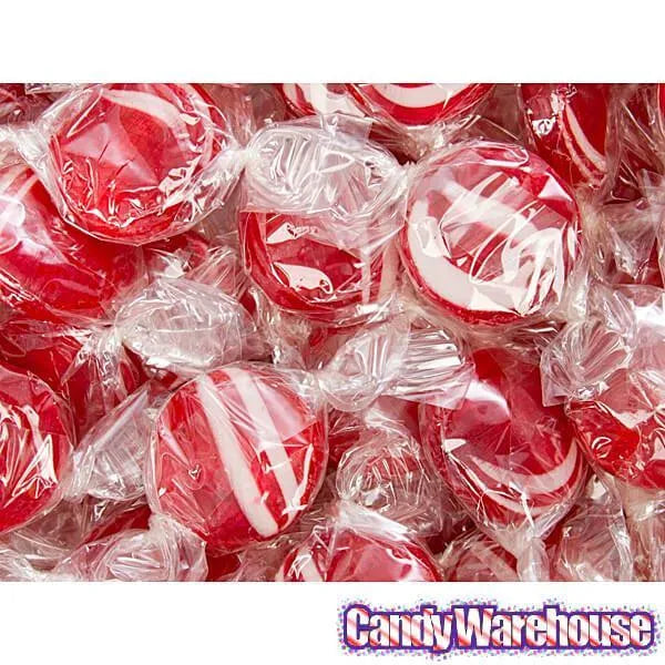 Atkinson Cherry Hard Candy Buttons: 5LB Bag