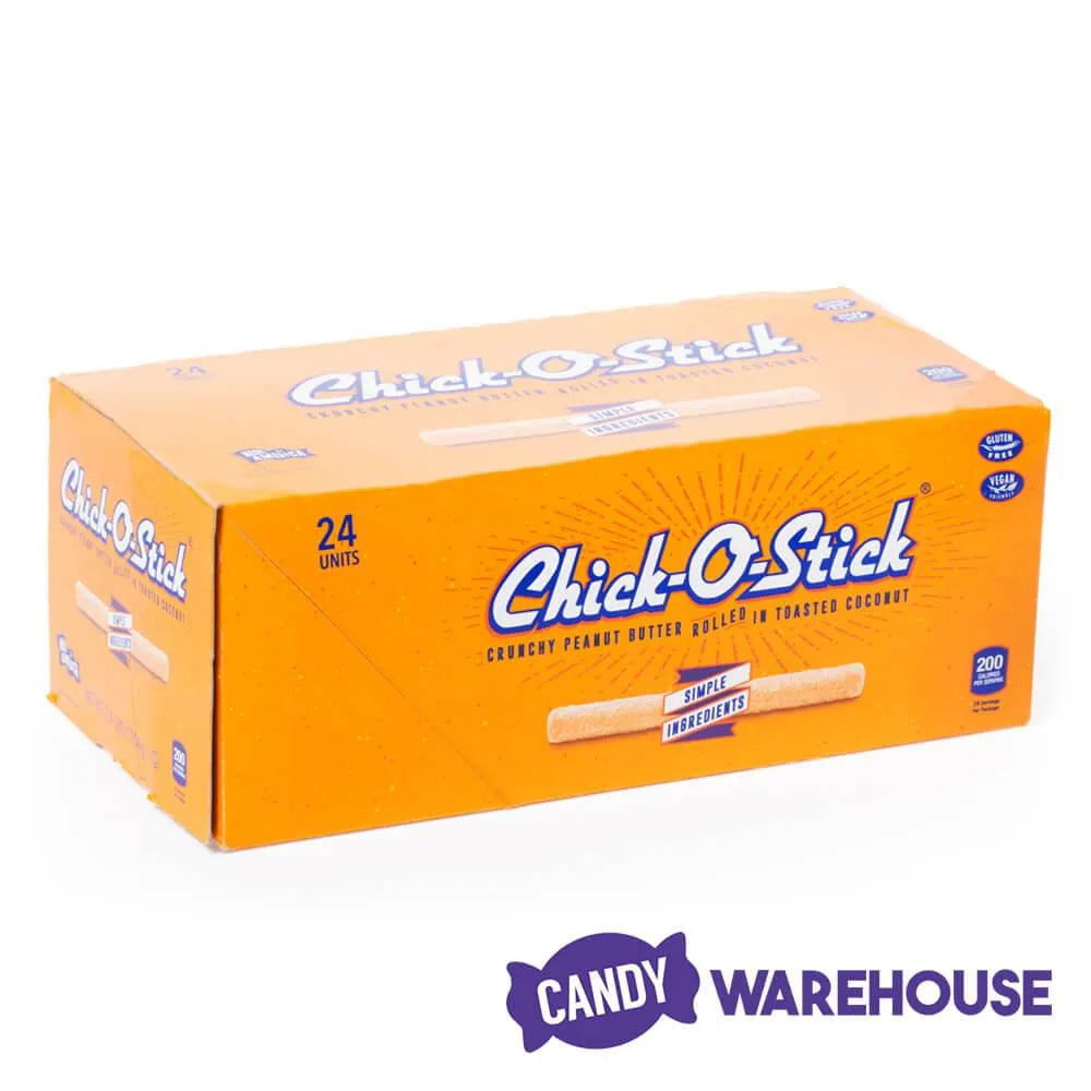 Atkinson Chick-O-Sticks Candy Bars: 24-Piece Box