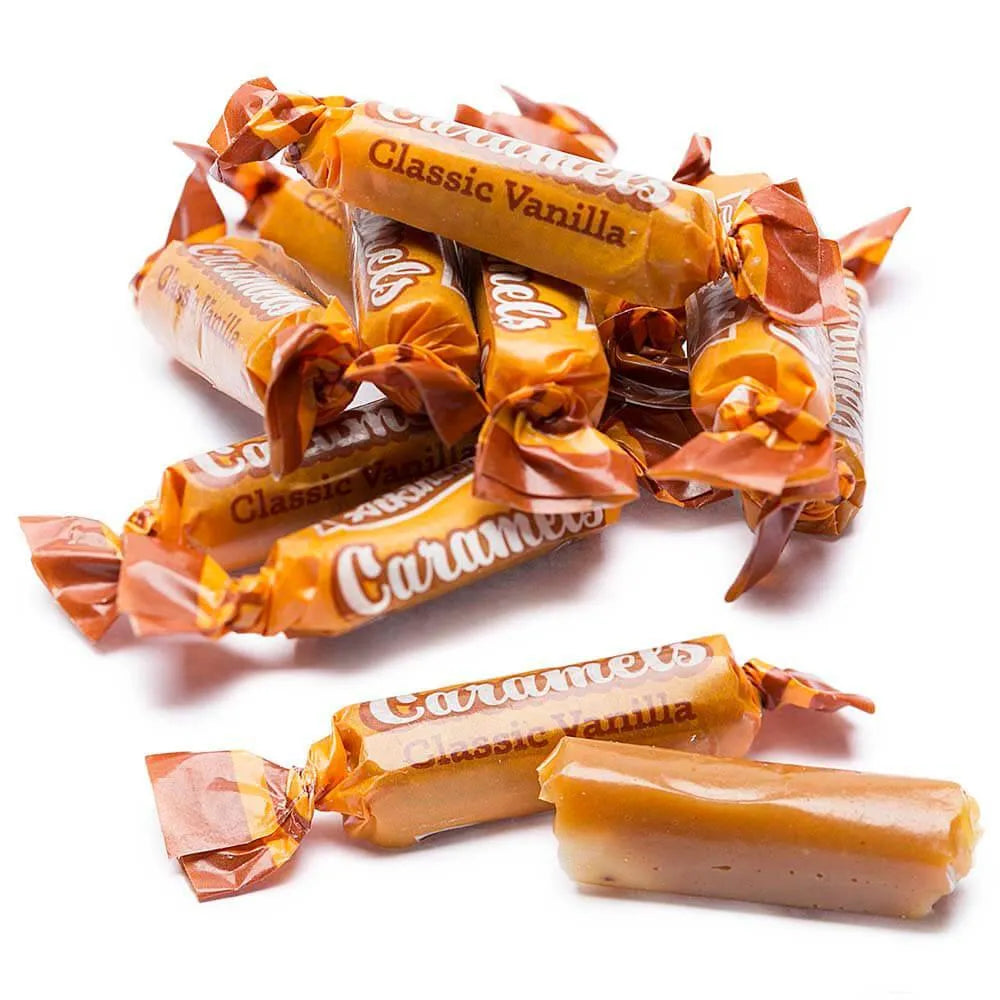 Atkinson Classic Vanilla Caramels: 10-Ounce Bag