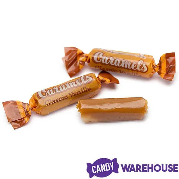 Atkinson Classic Vanilla Caramels: 10-Ounce Bag