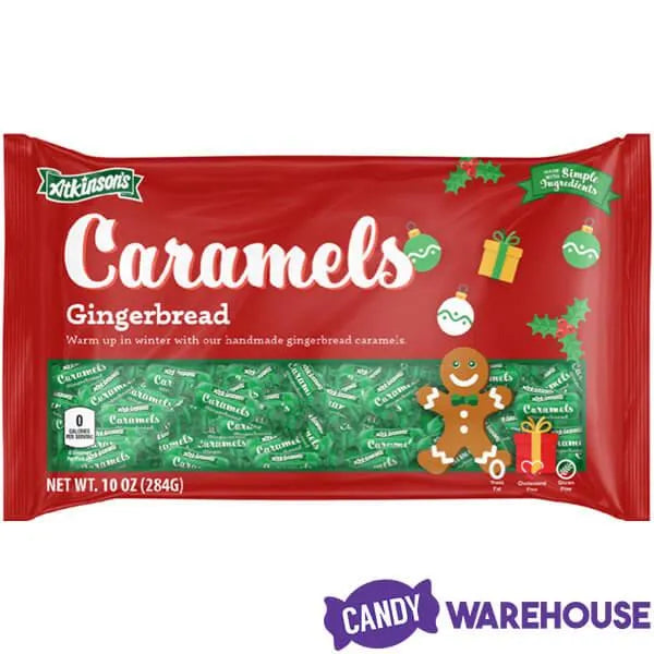 Atkinson Gingerbread Caramels: 10-Ounce Bag