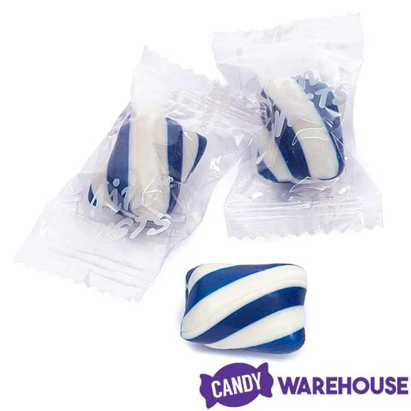 Atkinson Hard Candy Twists - Blue and White : 5LB Bag