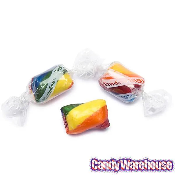 Atkinson Hard Candy Twists - Rainbow Cherry: 5LB Bag