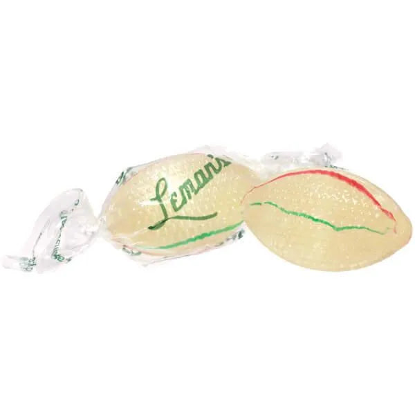 Atkinson Leman's Mint Footballs Hard Candy: 5LB Bag