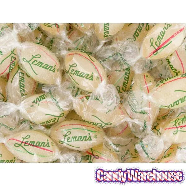 Atkinson Leman's Mint Footballs Hard Candy: 5LB Bag