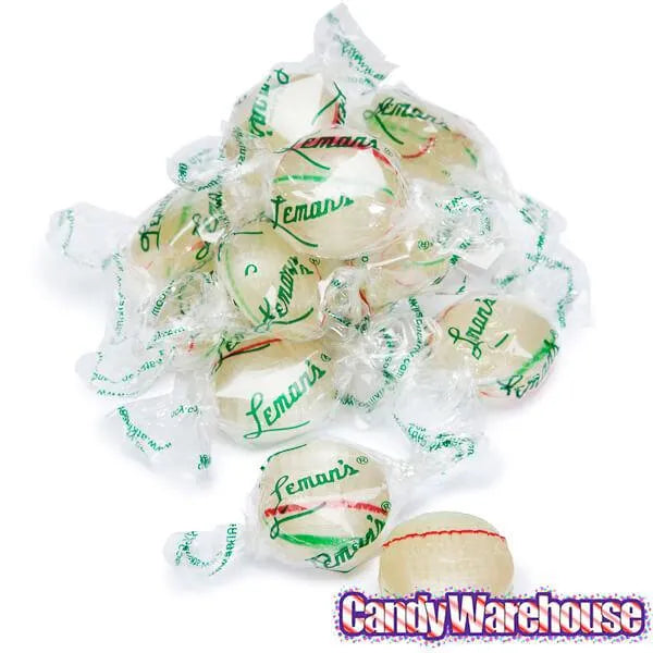 Atkinson Leman's Mint Hard Candy Buttons: 5LB Bag