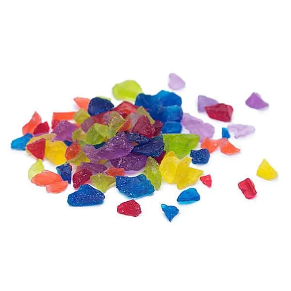 Atkinson Rainbow Confetti Rock Candy Crystals Mix: 1LB Jar