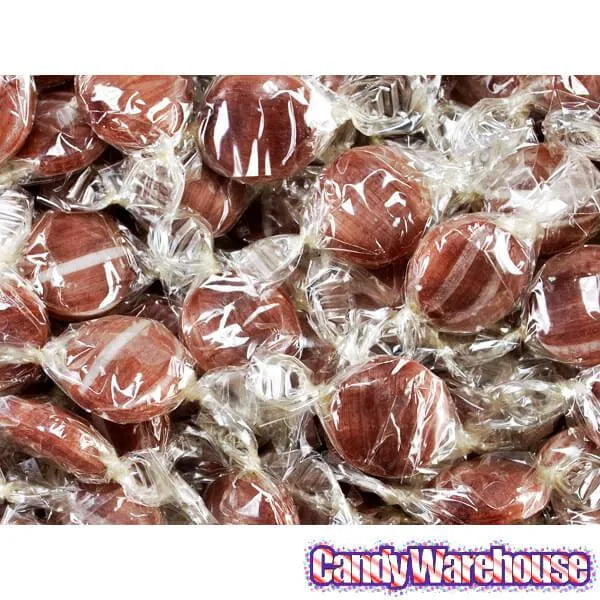 Atkinson Root Beer Hard Candy Buttons: 5LB Bag