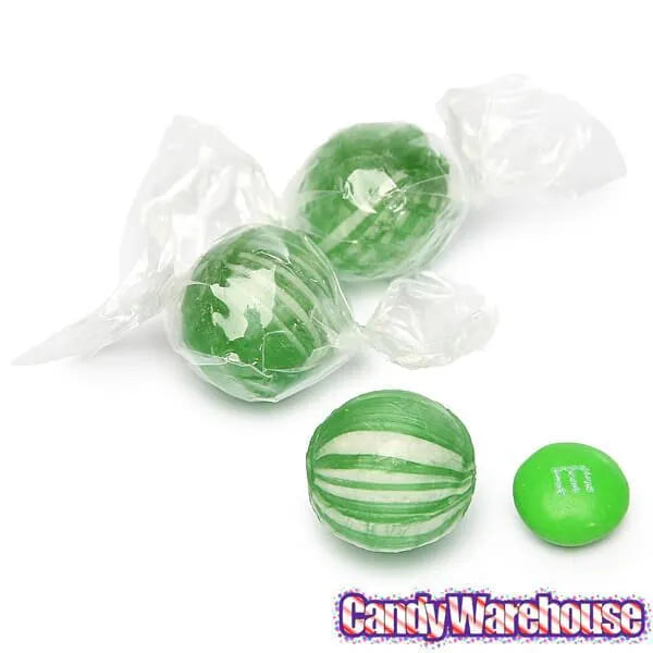 Atkinson Spearmint Hard Candy Balls: 5LB Bag