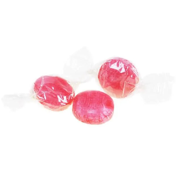 Atkinson Strawberry Hard Candy Buttons: 5LB Bag