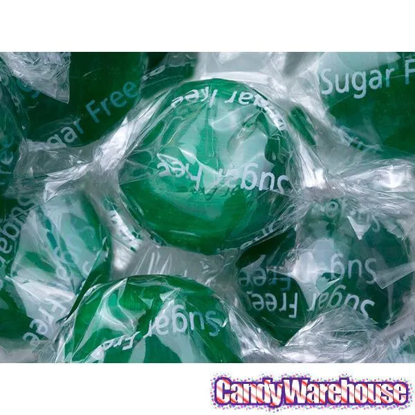 Atkinson Sugar Free Hard Candy Buttons - Green Apple: 5LB Bag