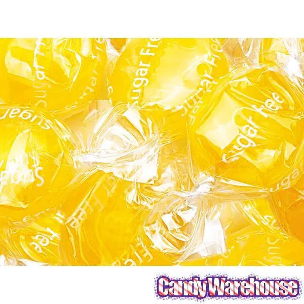 Atkinson Sugar Free Hard Candy Buttons - Lemon: 5LB Bag