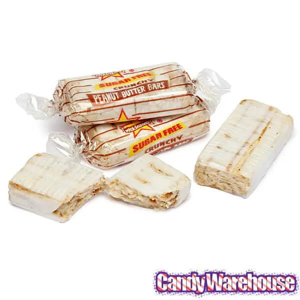 Atkinson Sugar Free Peanut Butter Bars Candy: 3LB Bag