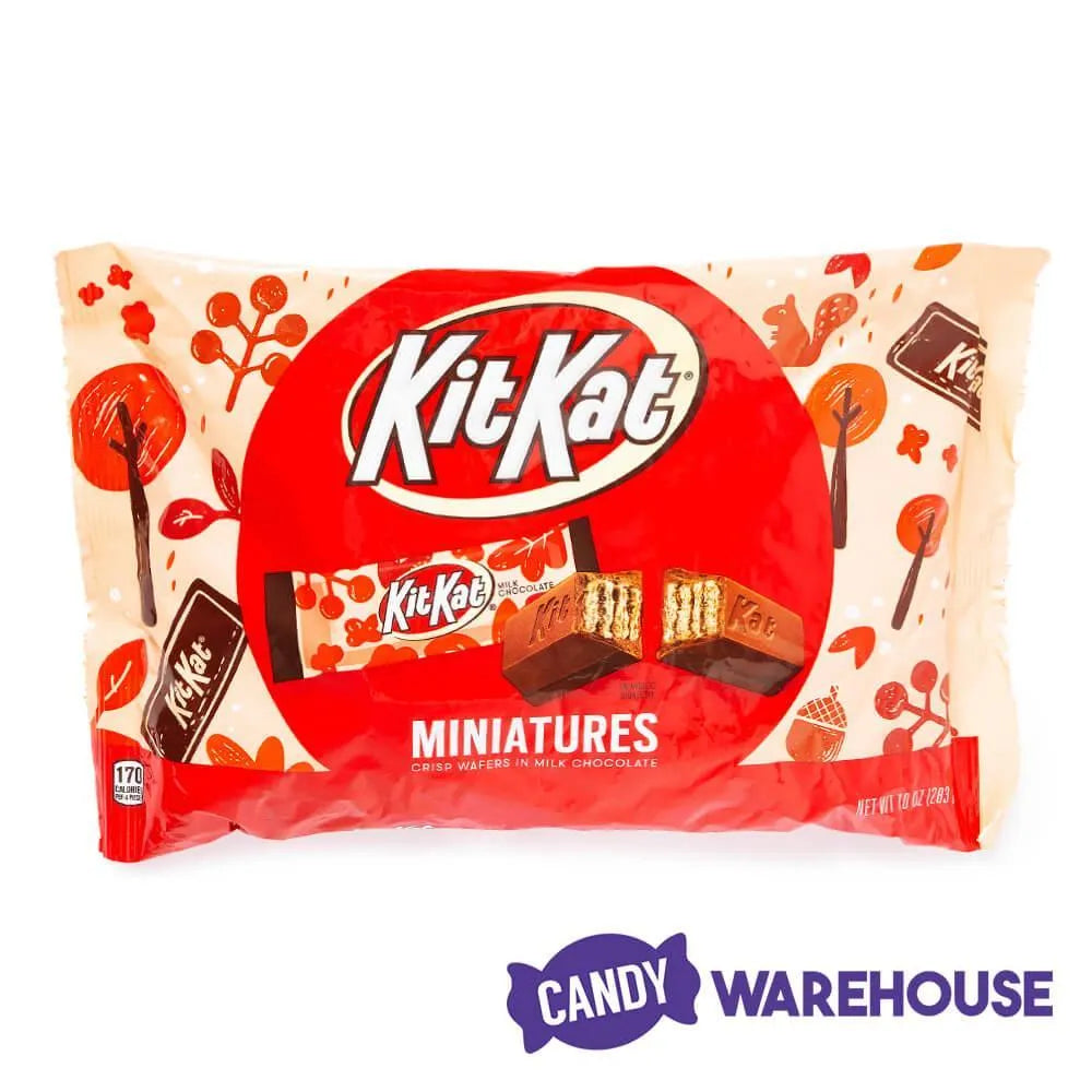 Autumn Kit Kat Minis Candy: 10-Ounce Bag