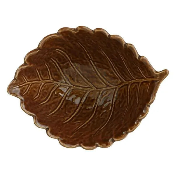 Autumn Leaf Ceramic Candy Dishes: Set of 3