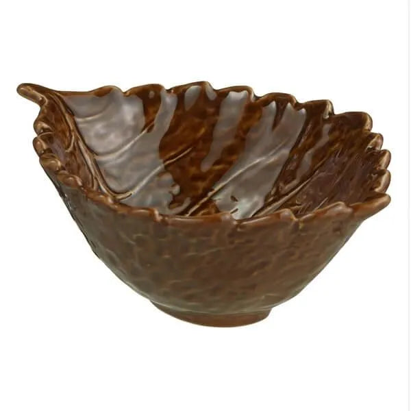 Autumn Leaf Ceramic Candy Dishes: Set of 3