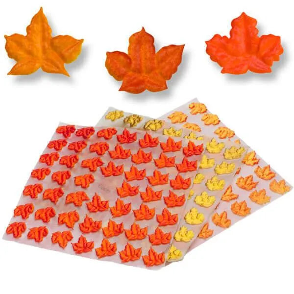 Autumn Leaves Icing Candy: 572-Piece Box