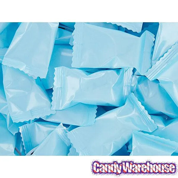 Baby Blue Wrapped Butter Mint Creams: 300-Piece Case