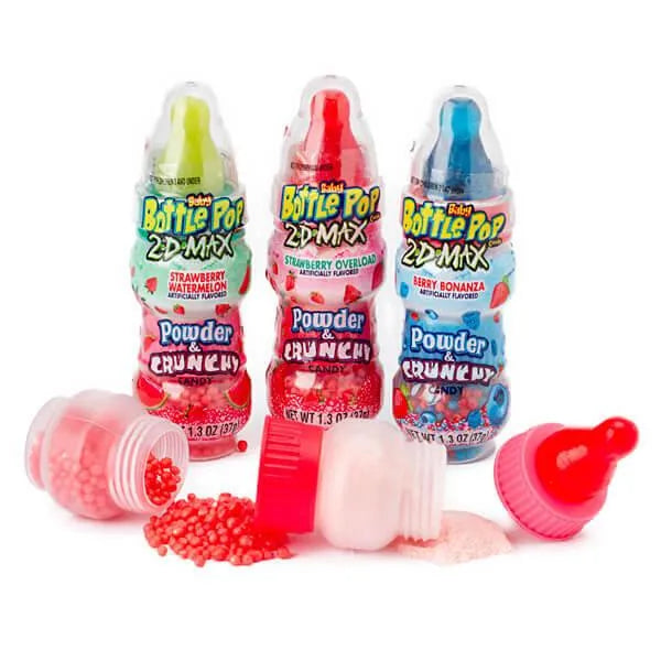 Baby Bottle Pop 2D-Max Candy: 18-Piece Box