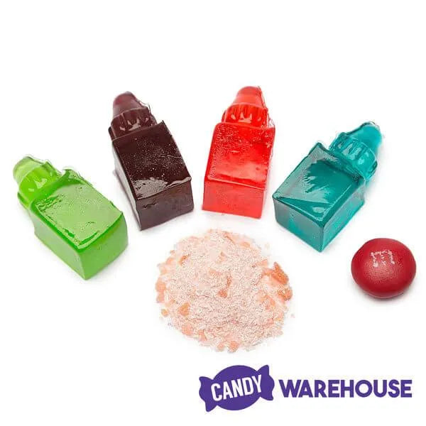 Baby Bottle Pop Gummy Blast Candy Packs: 9-Piece Box