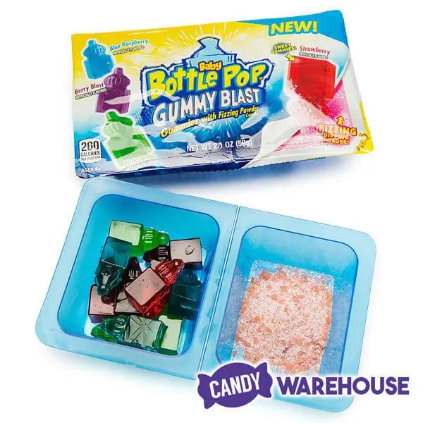 Baby Bottle Pop Gummy Blast Candy Packs: 9-Piece Box