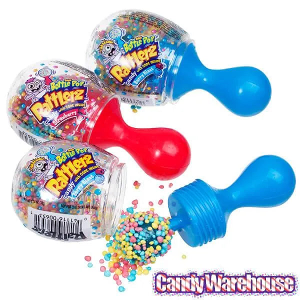 Baby Bottle Pop Rattlerz Candy: 14-Piece Box