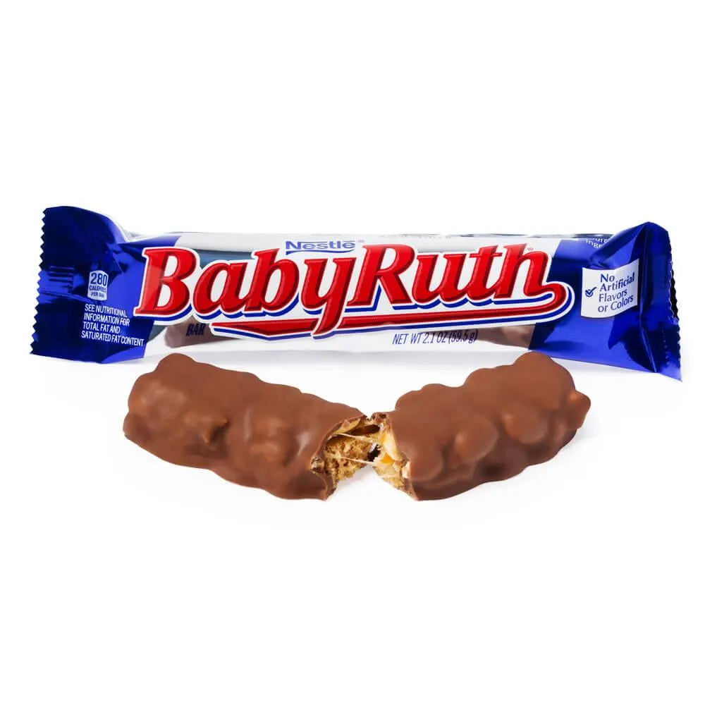 Baby Ruth Candy Bars: 24-Piece Box