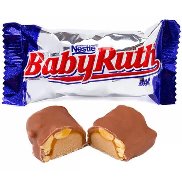 Baby Ruth Fun Size Candy Bars: 16-Piece Bag