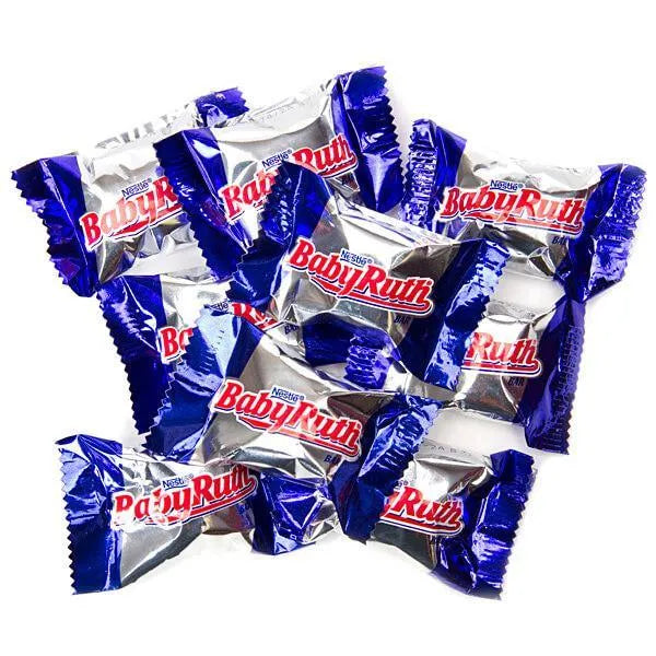 Baby Ruth Mini Size Candy Bars: 5LB Bag