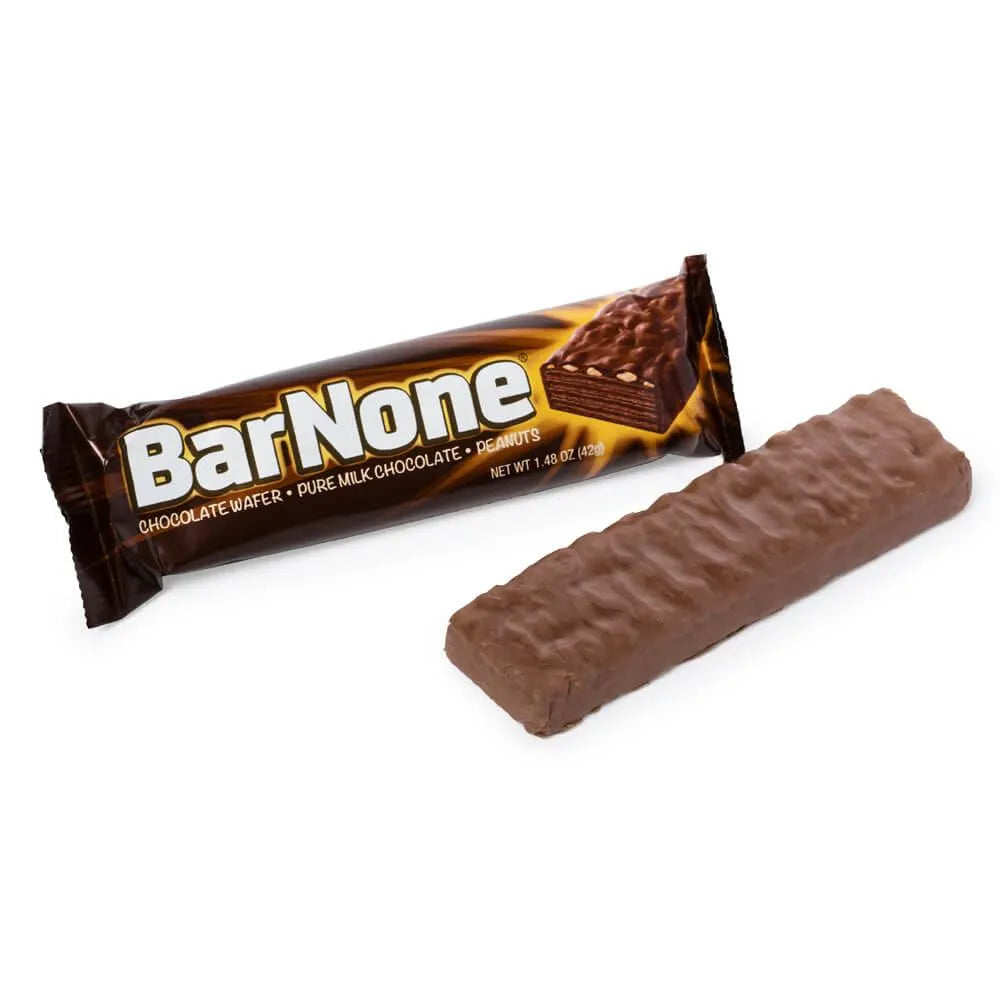 BarNone Chocolate Wafer Bar: 24-Piece Box