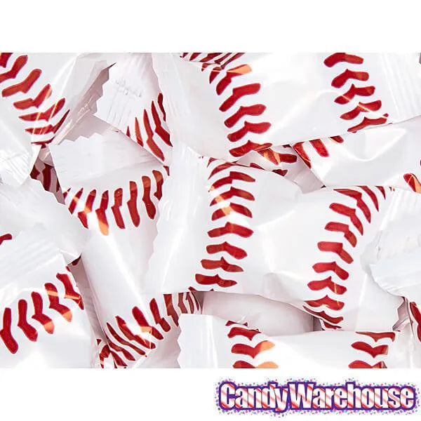 Baseball Wrapped Butter Mint Creams: 300-Piece Case