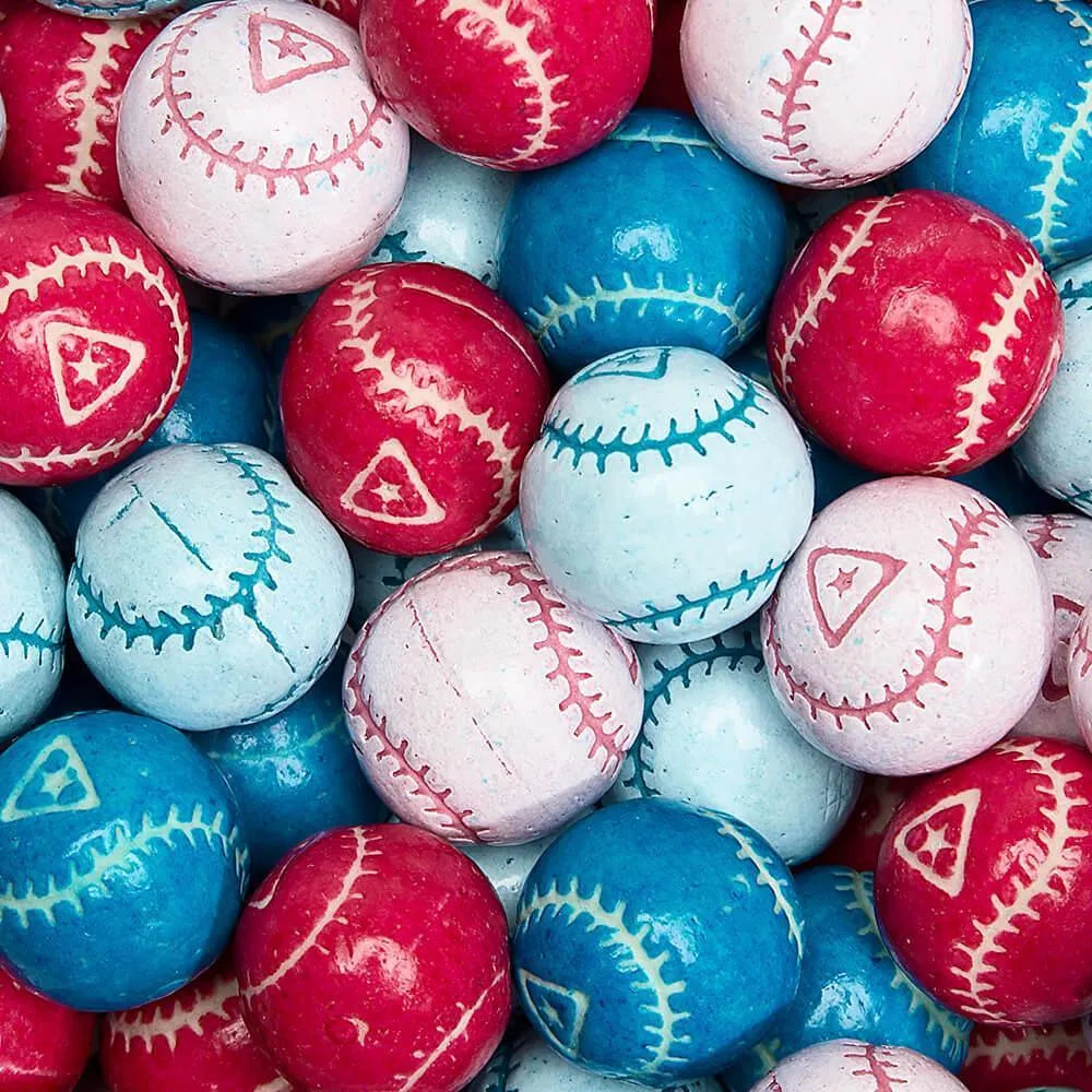 Baseballs Bubblegum: 1KG Bag