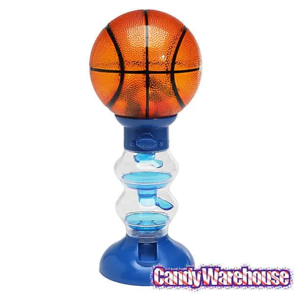 Basketball Gumball Machine Bank with Gumballs