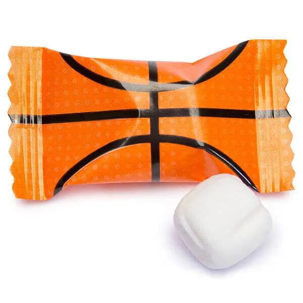 Basketball Wrapped Buttermint Creams: 300-Piece Case