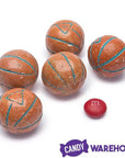 Basketballs Sour Bubblegum Tubes: 12-Piece Display