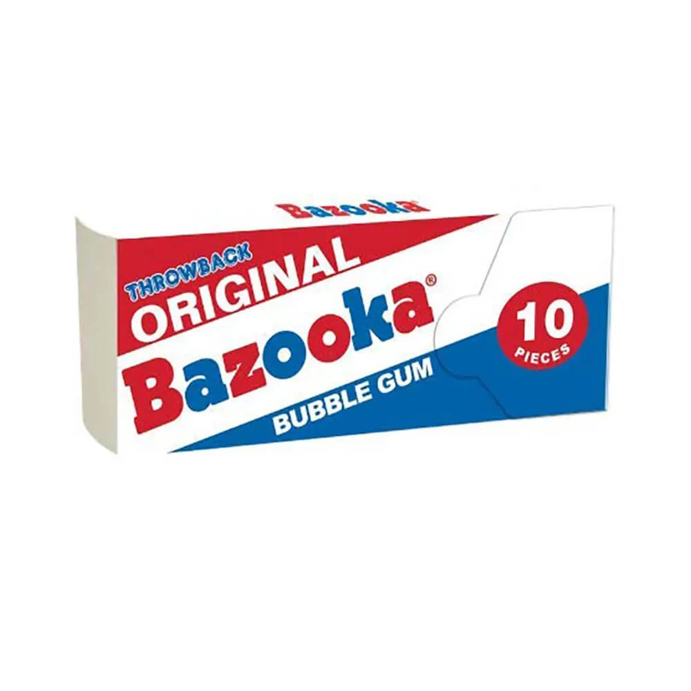 Bazooka Original Bubblegum 10-Piece Packs: 12-Piece Box