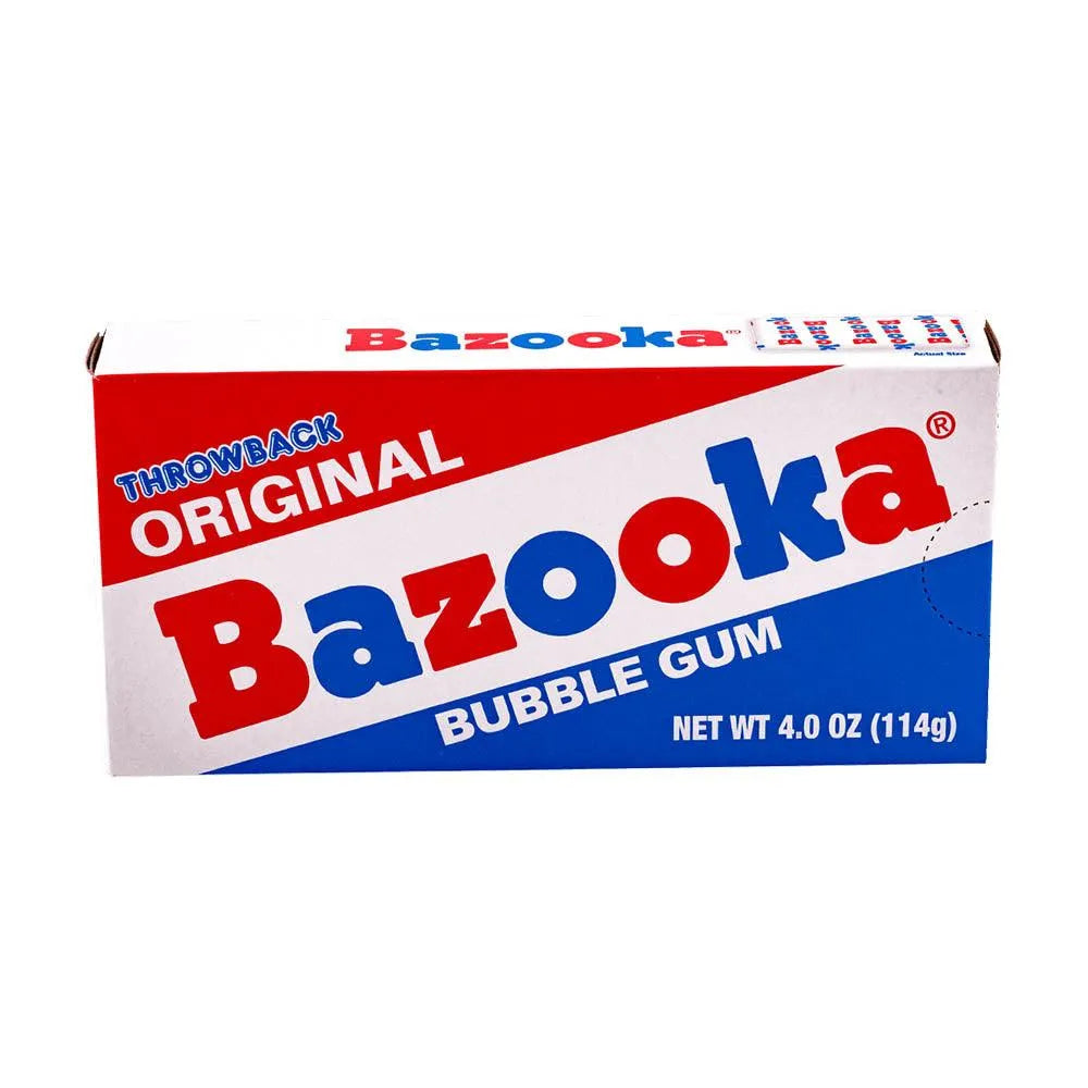 Bazooka Party Box 4-Ounce Packs: 12-Piece Box